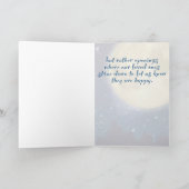 深い悔やみや弔慰を使って カード (内部)