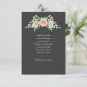 深い悲しみ悔やみや弔慰サンキューカード (スタンド正面)