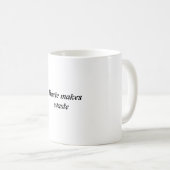 深い愛を表現するシンプルなカップ コーヒーマグカップ (正面右)