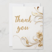 深い感謝サンキューカード サンキューカード (正面)