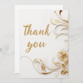 深い感謝サンキューカード サンキューカード (正面/裏面)