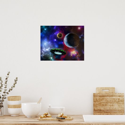 深い探索(20x16) ポスター (キッチン)