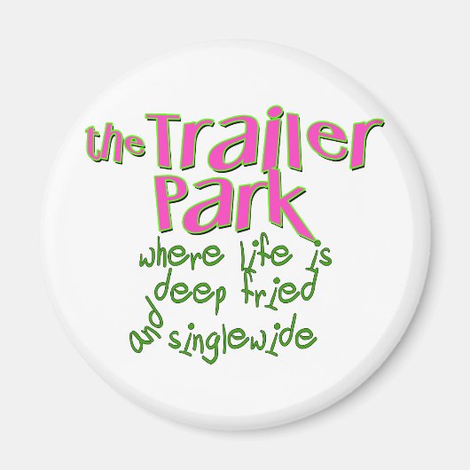 深い揚げシングルワイド マグネット (正面)