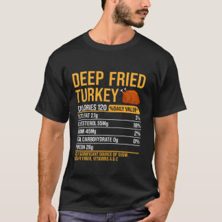 深い揚げトルコ栄養の食品の事実感謝罪 Tシャツ