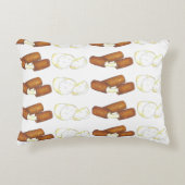 深い揚げモッツァレラチーズスティックジャンクフード アクセントクッション (正面)