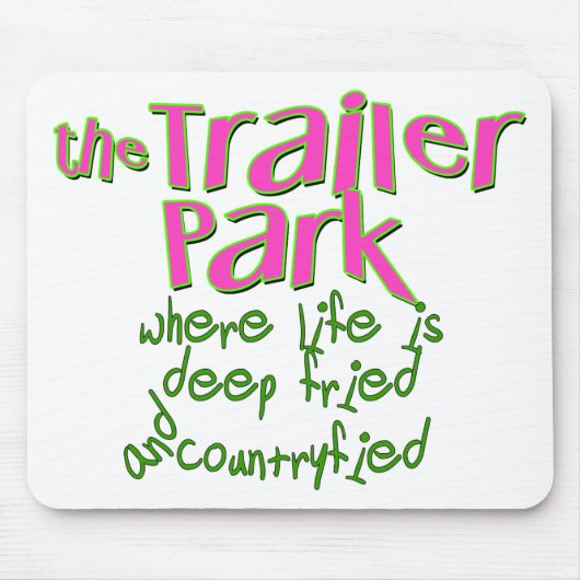 深い揚げ国 マウスパッド (正面)