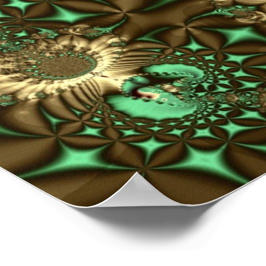 深い林 ポスター (角)