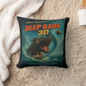 深い樹皮3D:自分自身を鍛える クッション (ブランケット)