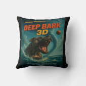 深い樹皮3D:自分自身を鍛える クッション (裏面)