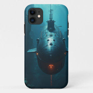 深い水原子力潜水艦 iPhone 11 ケース