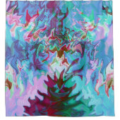 深い海おもしろい........ シャワーカーテン (正面)