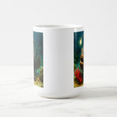 深い海の輝き:ザアンコウ コーヒーマグカップ (中央)