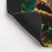 深い海の輝き:ザアンコウ マウスパッド (コーナー)