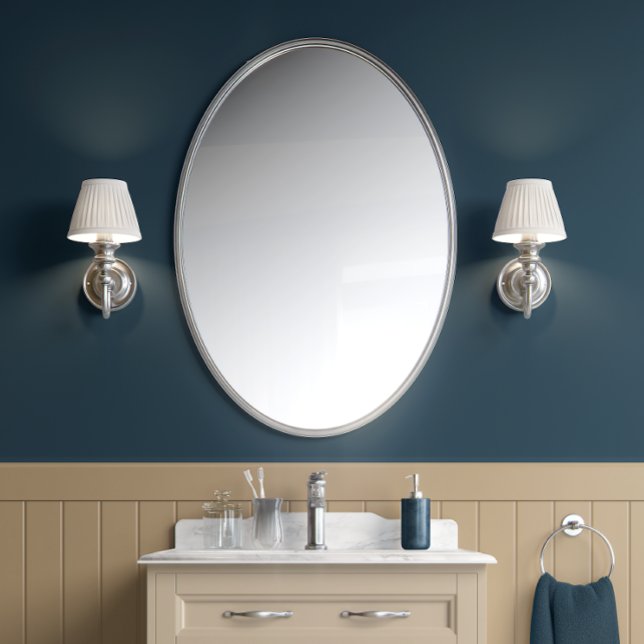 深い海ティール（緑がかった色）-深いティール（緑がかった色）- モダン 壁紙 (Deep Ocean Blue - Navy Blue - Modern Peel and Stick Wallpaper)