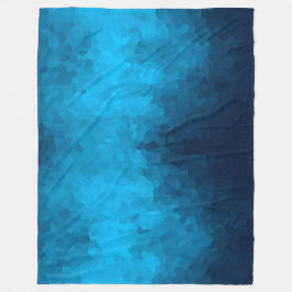 深い海フリース フリースブランケット