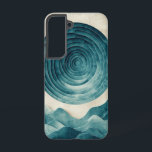 深い海渦電話ケース SAMSUNG GALAXY S22ケース<br><div class="desc">深いの青い海の催眠的な渦に飛び込み、動きと謎を混ぜ合わせて本物の魅惑の電話ケース。</div>