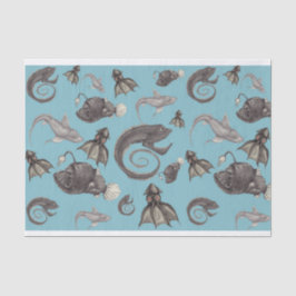 深い海生物 薄葉紙