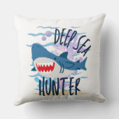 深い海老 クッション (裏面)