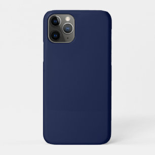 深い海軍無地の、海軍、海軍、プレーン海軍 iPhone 11 PROケース