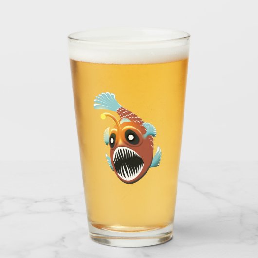 深い海魚 タンブラーグラス (ドリンク正面)