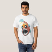 深い海魚 Tシャツ (正面フル)
