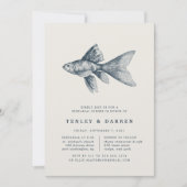 深い海 |リハーサルディナー招待状 招待状 (正面)