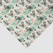 深い熱帯海シーコーラルシーシェルウォーターの色 薄葉紙 (詳細)