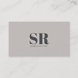 深い砂 | ベイ無地のジ中性 名刺