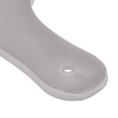 深い砂、ベージュ無地の カッティングボード (角)