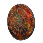 深い秋リッチ自然抽象芸術秋 ダーツボード (正面右)