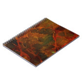 深い秋リッチ自然抽象芸術秋 ノートブック (左側)