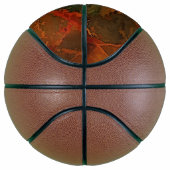 深い秋リッチ自然抽象芸術秋 バスケットボール (右)