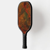 深い秋リッチ自然抽象芸術秋 ピックルボールラケット (左)