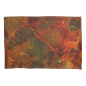 深い秋リッチ自然抽象芸術秋 枕カバー (正面左)