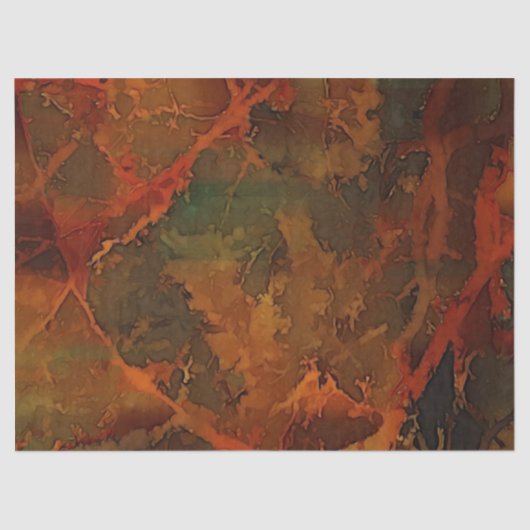 深い秋リッチ自然抽象芸術秋 薄葉紙 (正面)