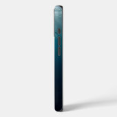 深い素晴らし海で泳ぐ白いサメ Case-Mate iPhoneケース (裏面 / 左)