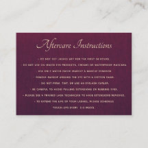 深い紫AfterCare for Lash Extensions