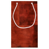 深い絵画クリムゾン スモールペーパーバッグ (裏面)