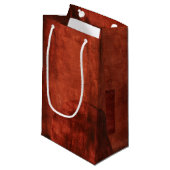 深い絵画クリムゾン スモールペーパーバッグ (正面アングル)