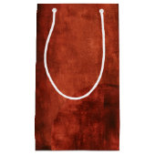 深い絵画クリムゾン スモールペーパーバッグ (正面)