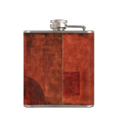 深い絵画クリムゾン フラスク (裏面)