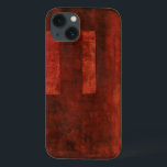 深い絵画クリムゾン iPhone 13ケース<br><div class="desc">赤もしが大好きだからプリントだ。ジオメトリ形状が背景に配置される。今日はこの素晴らしいプリントを手に入れろ!</div>
