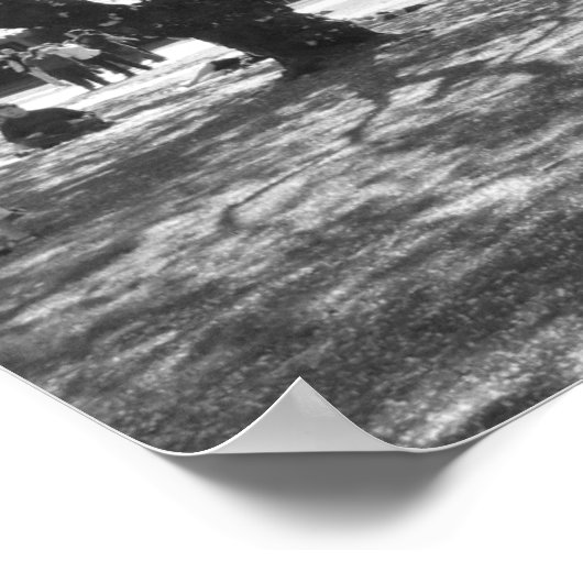 深い考え ポスター (角)