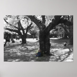 深い考え ポスター