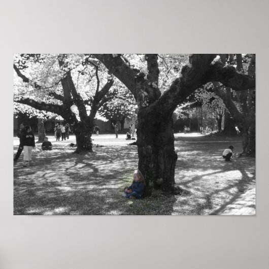 深い考え ポスター (正面)