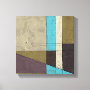 深い色のContemporayの最小主義の絵画 キャンバスプリント