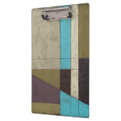 深い色のContemporayの最小主義の絵画 クリップボード (左)