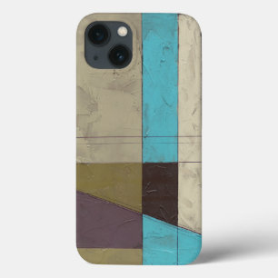 深い色のContemporayの最小主義の絵画 iPhone 13ケース