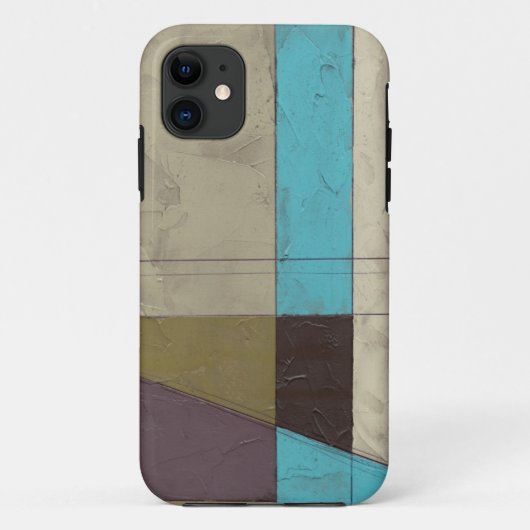 深い色のContemporayの最小主義の絵画 Case-Mate iPhoneケース (裏面)