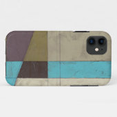 深い色のContemporayの最小主義の絵画 Case-Mate iPhoneケース (裏面(横))